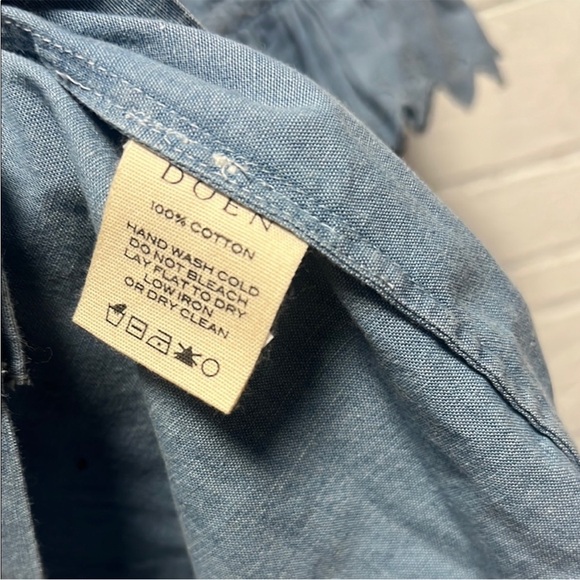 DOEN wing dress in chambray Size small - Picture 9 of 9